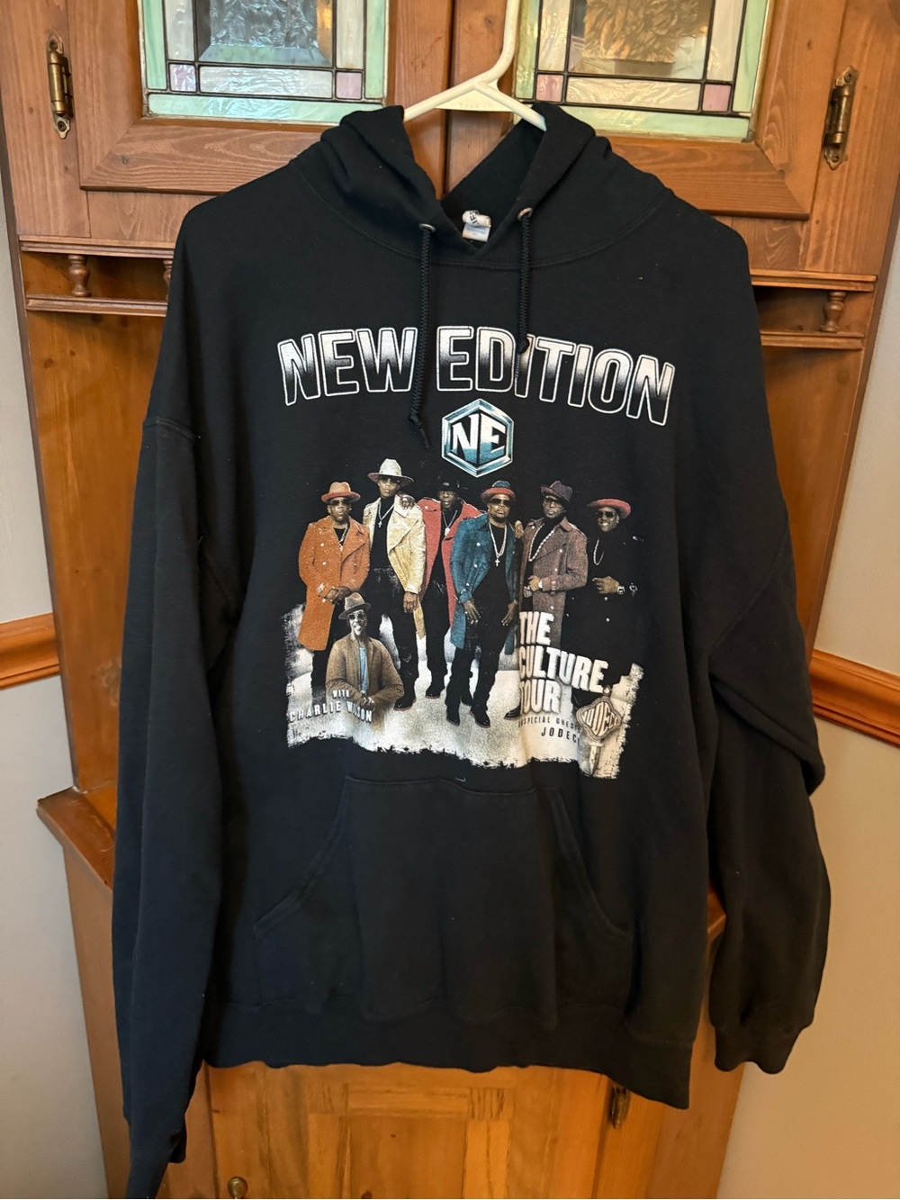 Official New Edition The Culture Tour Concert Hoodie XL Unisex